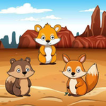 Squirrels Reach Carrot Farm BigEscapeGames