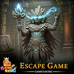 Statue Temple Shaman Escape Games4King
