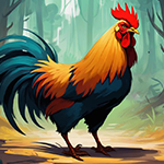 Strong Rooster Rescue Games4King