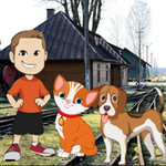 Stuck Dog From Train Track BigEscapeGames