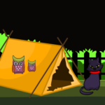 Tent Trapped Cat Rescue Games2Live