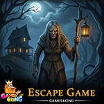 Terrifying Grandma Cottage Escape Games4King