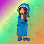 The Blue Mechanic Girl Escape Games2Jolly