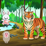 Tiger Reach The Cave BigEscapeGames