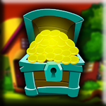 Tiled Roof House Gold Treasure Escape Games2Jolly
