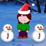 Tiny Girl Escaped Christmas Island Games2Rule