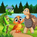 Tortoise Meet Friends HiddenOGames