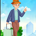 Tourist Grandpa Escape Games4King