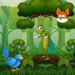 Trapped Grasshopper Reached Hut Games2Rule