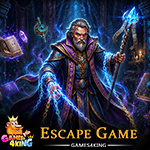 Trapped Magician Escape Games4King