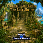 Tropical Island Escape The Lost Shrine WorldEscapeGames
