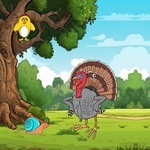 Turkey Forages The Eggs BigEscapeGames