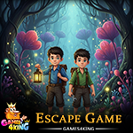 Twin Brothers Train Escape Games4King