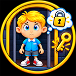 Unlock The Trapped Boy Games2Jolly