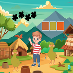 Village Farmer Rescue Games2Mad