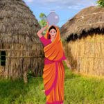 Village Lady Goat Escape BigEscapeGames