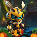 Warrior Bee Escape Games4King