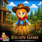 Western Cowgirl Escape Games4King
