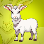 White Alpine Goat Rescue Games2Jolly