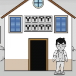 White Stylish Boy Hungry Escape Games2Jolly