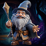 Wisdom Dwarf Man Escape Games4King