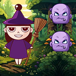 Witch Attend Halloween Party WowEscape