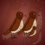 Wood Thrush Bird Family Escape Games2Jolly