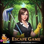 Worker Lady Rescue Games4King