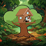 Wounded Bird Trapped Tree House WowEscape