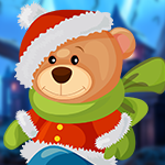 Xmas Teddy Bear Rescue Games4King