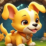 Yellow Puppy Rescue Games4King