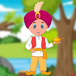 Young Alaadin Boy Escape Games4King