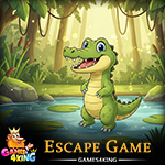 Young Crocodile Escape Games4King