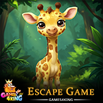 Young Giraffe Rescue Escape Games4King