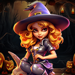 Youthful Witch Lady Escape Games4King
