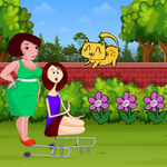Zara Helps Her Handicapped Friend BigEscapeGames